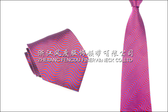 中國建設銀行 色織真絲領帶