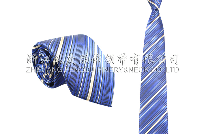 中國建設銀行 色織真絲領帶