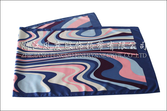 浦發銀行 仿絲小長巾 規格：100x40cm