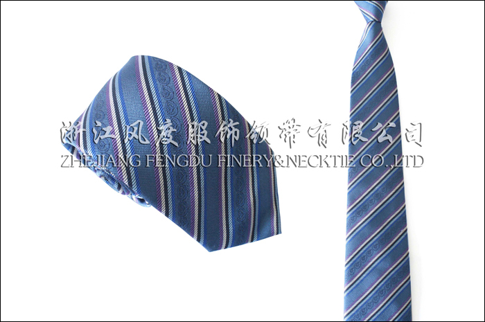 興業銀行 色織真絲領帶