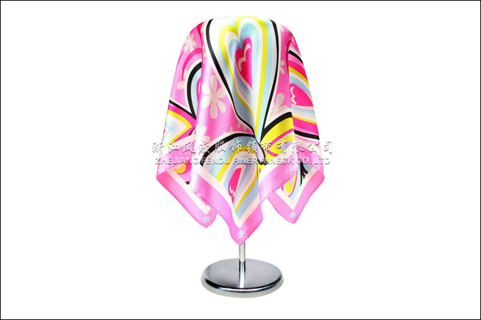 國家電網 真絲小方巾 規格：53x53cm