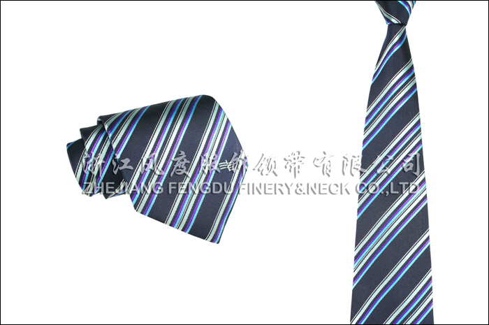 南方電網 色織真絲領帶