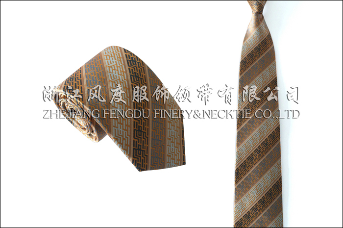 郵政 色織滌絲領帶