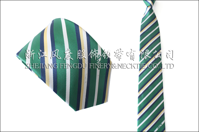 郵政 色織滌絲領帶