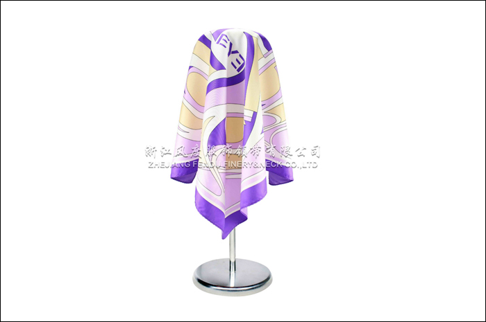 愛爾眼科 仿絲小方巾 規格：53x53cm