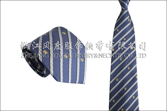 青島大學附屬醫院 色織滌絲領帶