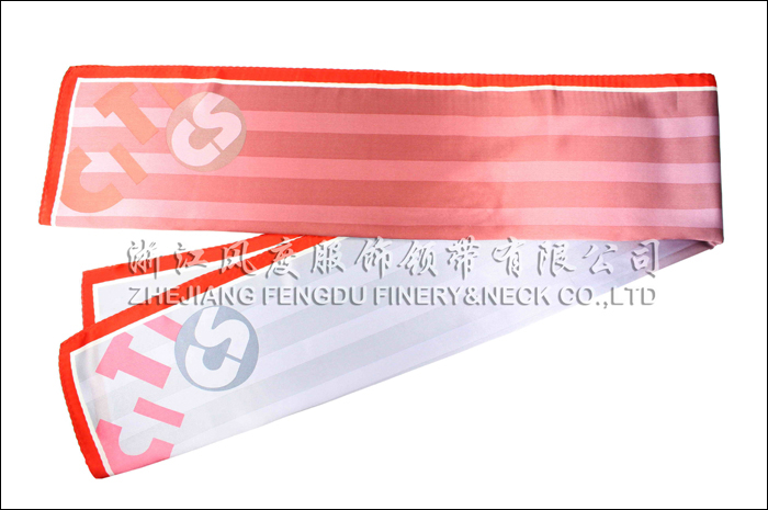 中信萬通集團 真絲大長巾 規格：130x35cm