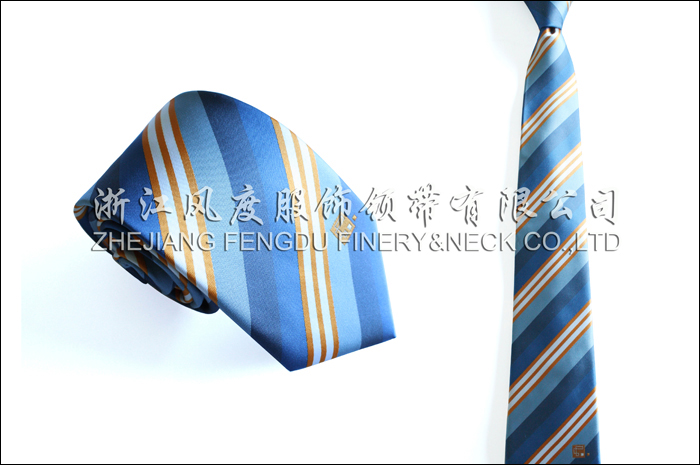 金地物業 色織滌絲領帶