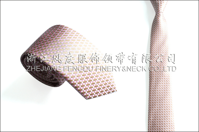 2017春夏新款滌絲商務領帶