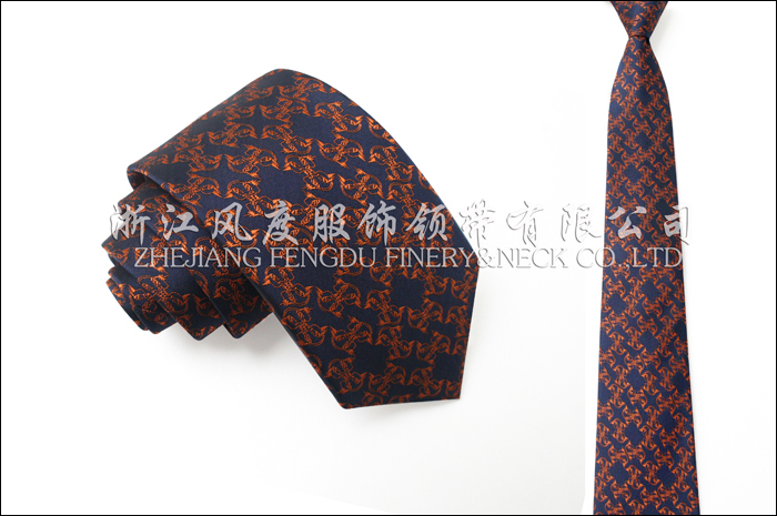 2017秋冬新款滌絲商務領帶
