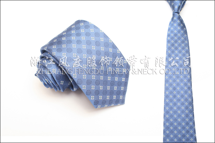 2018春秋色織真絲商務領帶