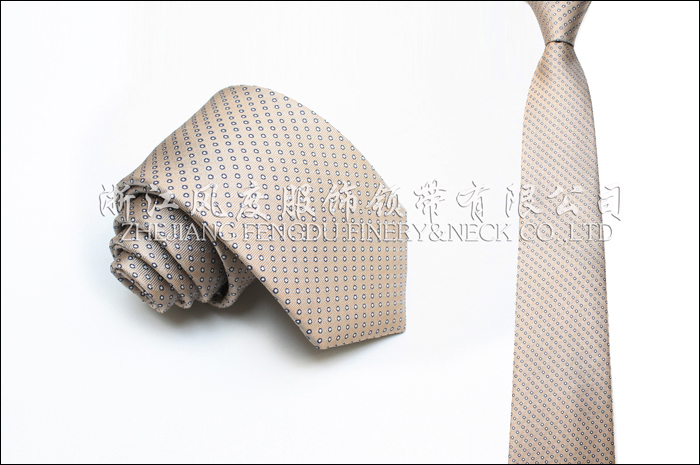2018春秋色織真絲商務領帶