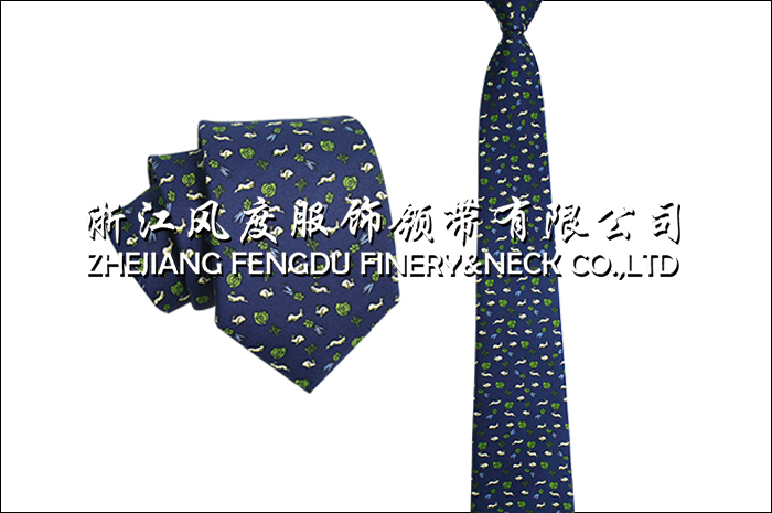 2019春夏新款印花仿絲商務領帶 FDMP1883