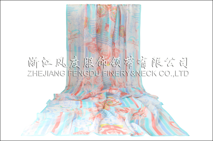 喬其紗大長(zhǎng)巾