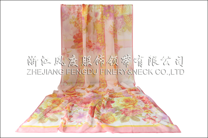 喬其紗大長(zhǎng)巾