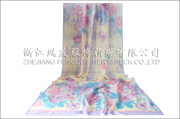 喬其紗大長(zhǎng)巾