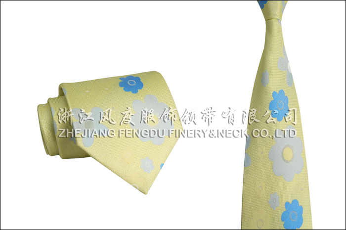 色織滌絲領帶